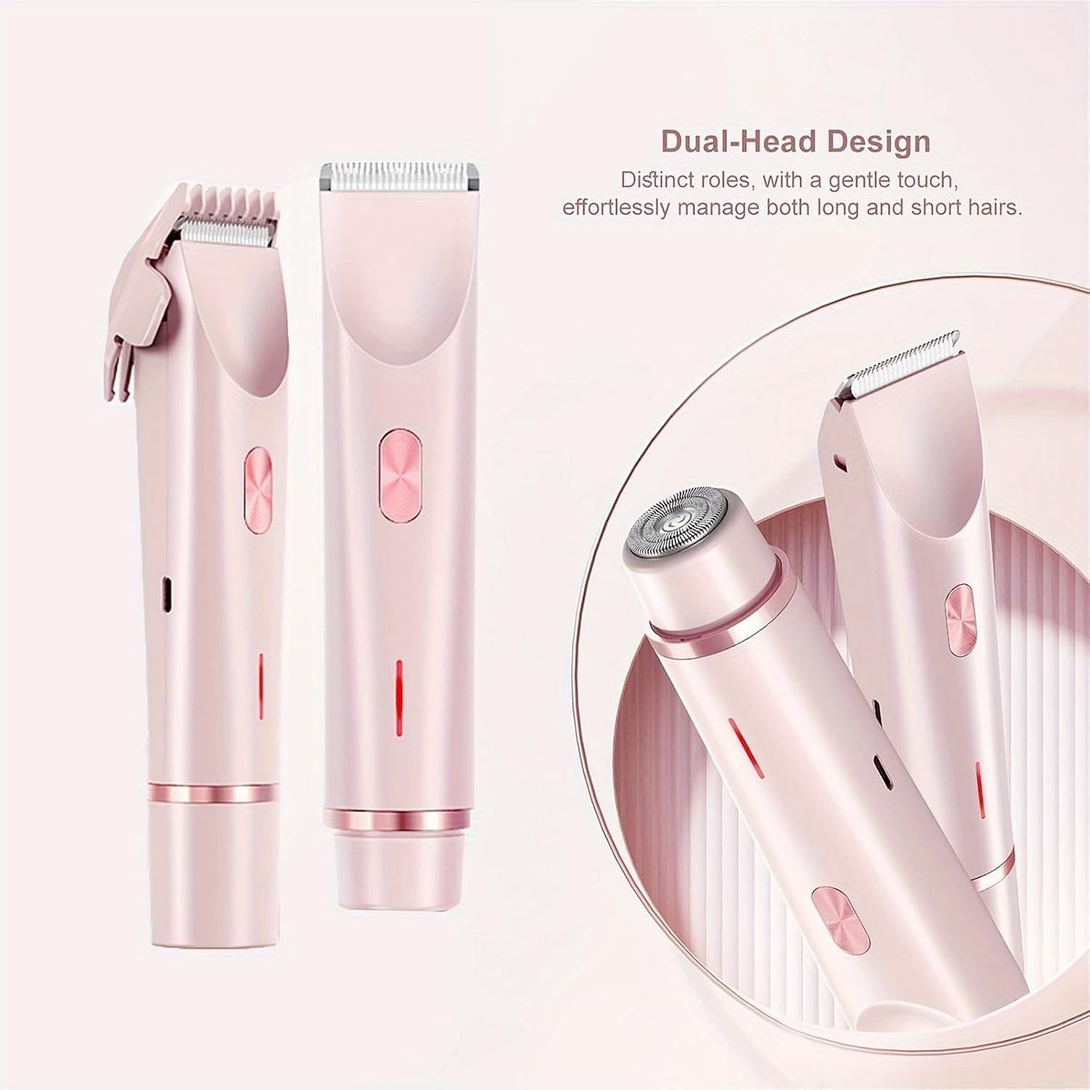 Double Head Electric Shaver